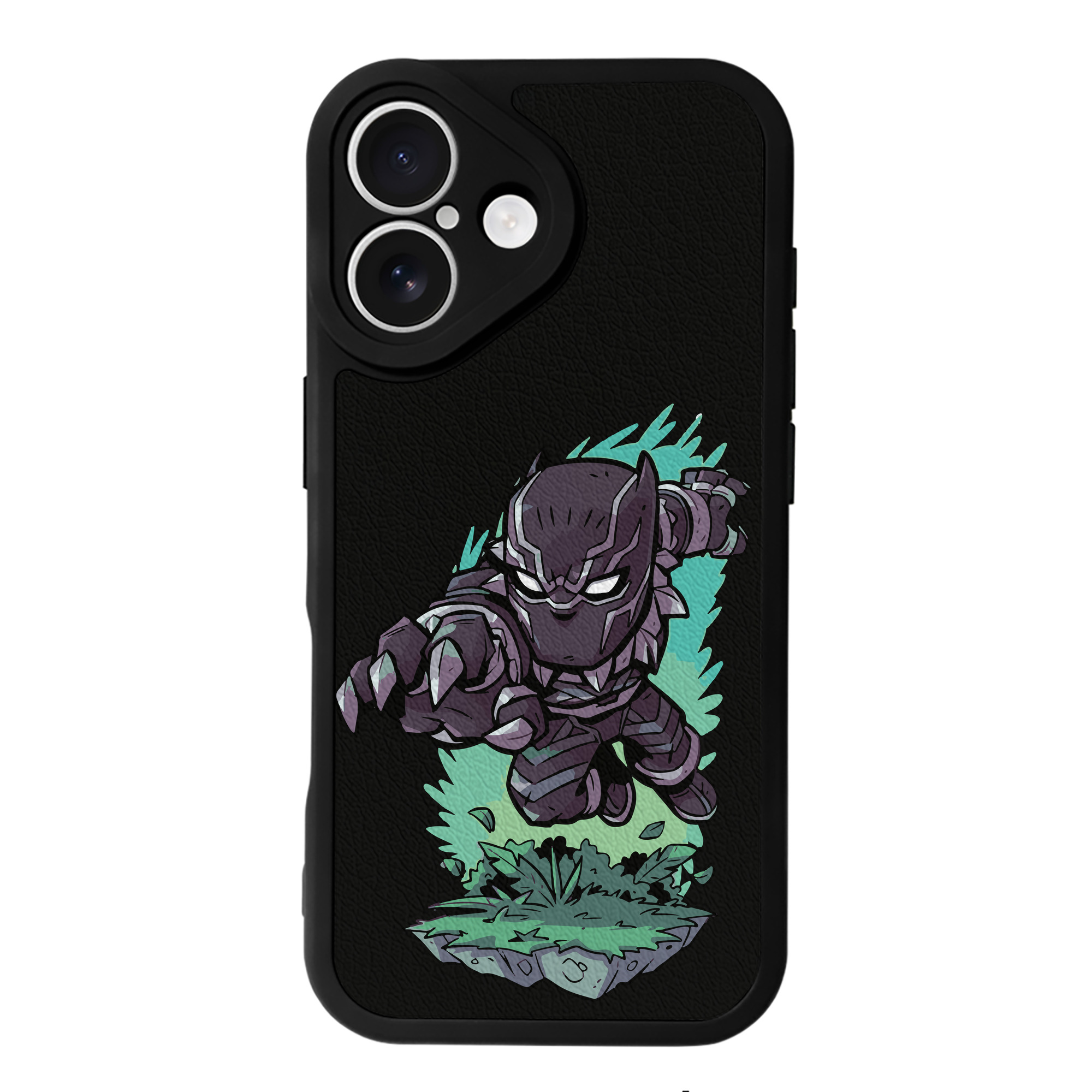 （画像用） アベンジャーズ The Avengers 【iPhone 16シリーズ対応】シリコンスマホケース（レザー調） 材質：シリコン